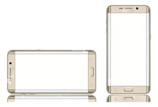 Vidrio Glass Repuesto Samsung S6 Edge Plus Dorado/blanco