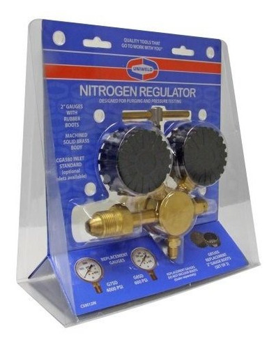 Regulador De Nitrógeno Con 0-400 psi De Presión.marca Pyle