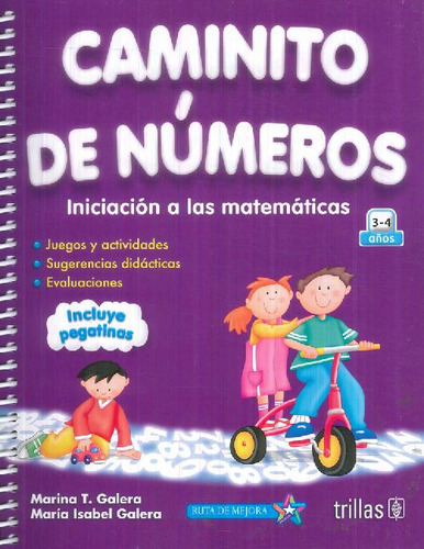 Libro Caminito De Números De Marina T. Galera, María Isabel