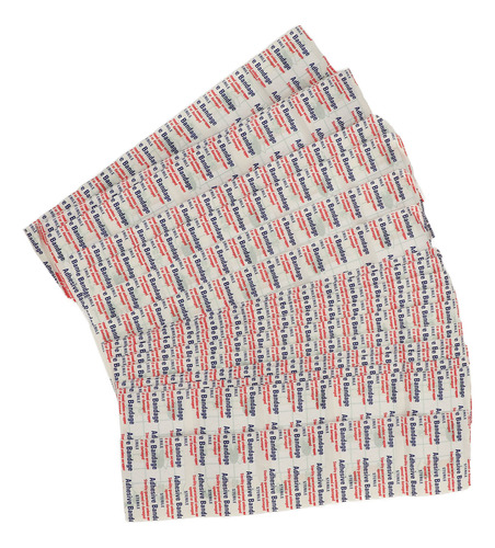 Vendaje Transparente Para Heridas, 100 Unidades, Impermeable