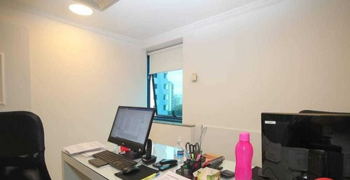 Imagem 7 de 14 de Sala Comercial Luxo 3 Salas + Recepção Prédio Ótimo