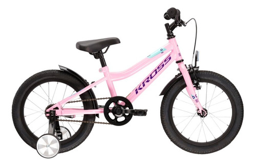 Bicicleta Kross Mini 3.0 Niña Color Rosa
