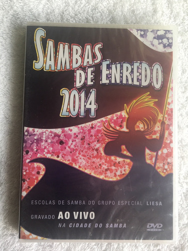 Imagem 1 de 2 de Dvd - Sambas Enredo Carnaval 2014 (lacrado) - Frete Grátis