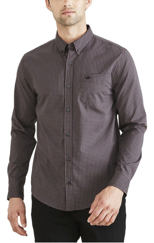 Camisa Signature Long Sleeve Classic Fit Comfort Flex Shirt 