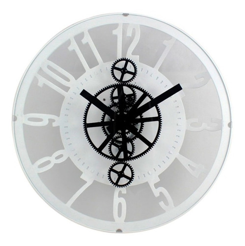 Imagen 1 de 7 de Reloj Decorativo De Pared Con Sistema De Tuercas