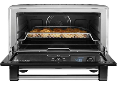 Kitchenaid Forno Digital De Bancada Com Air Fry Black Matte