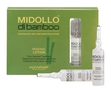 12 Ampolletas Midollo Di Bamboo Reconstituyente Alfaparf