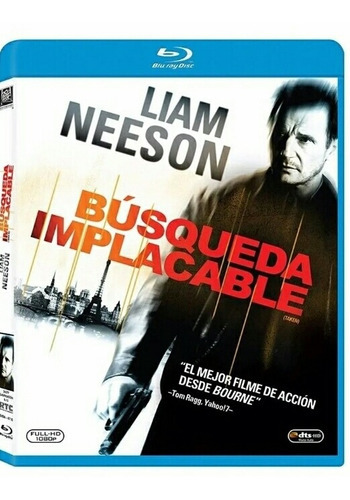 Búsqueda Implacable Blu Ray Película Nuevo