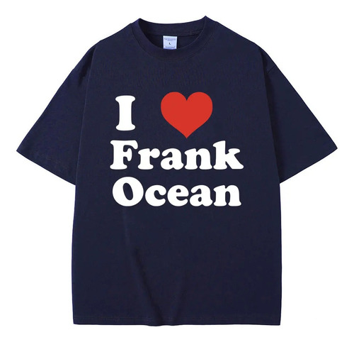 Camiseta De Algodón Con Estampado Gráfico I Love Frank Ocean