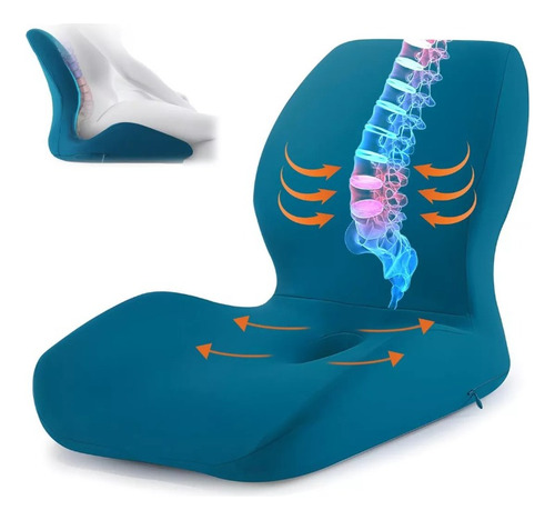 Cojín De Espalda Y Silla Combinado,cojín Asiento Ergonómico