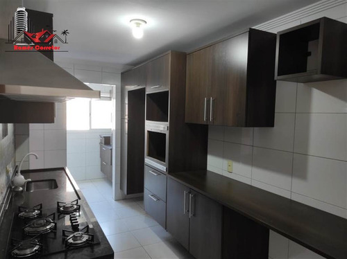 Imagem 13 de 30 de Apartamento 3 Dormitorios - Semi-mobilhado - 2 Vagas - Vista Mar - Canto Do Forte - Rc166