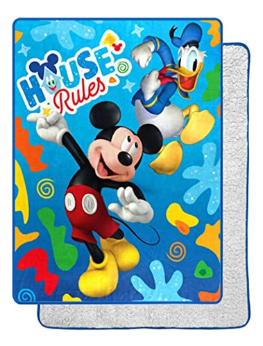 Northwest Mickey Mouse Buddies Rule Manta Extragrande Con Ta