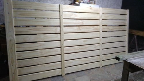 Imagen 6 de 10 de Cercos Para Piscinas O Frentes De Casa En Madera Tratada