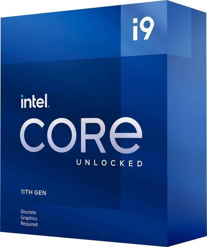 Procesador gamer Intel Core i9-11900KF BX8070811900KF de 8 núcleos y 5.3GHz de frecuencia