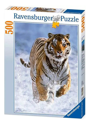 Puzzle Tigre En Invierno 500 Piezas- Ravensburger