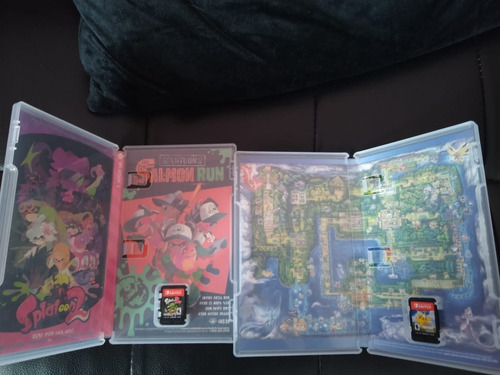 Juegos Nintendo Switch Pokemon Lets Go Pikachu Y Splatoon 2