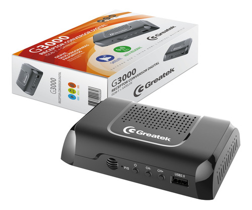 Receptor Satelite E Uhf Greatek G3000