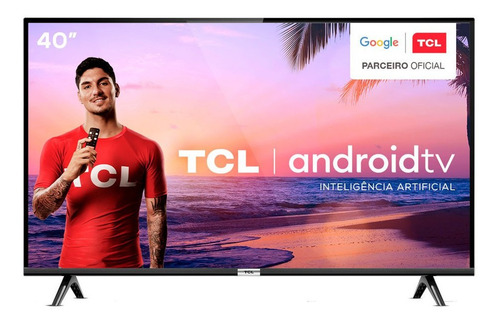Imagem 1 de 4 de Tv Led 40 Android Tcl 2 Hdmi 1 Usb Wi-fi Bluetooth