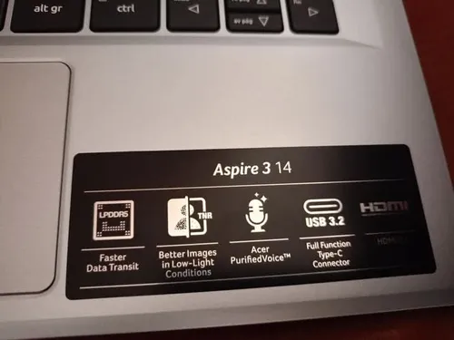 Acer A314-36p-323f Intel Core I3 512gb Plateado (Usado)