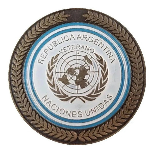 Pin Emblema De Naciones Unidas Veterano