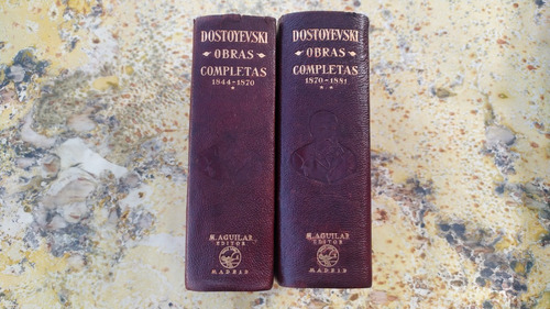 Dostoyevski. Obras Completas 1844-1881. Aguilar, Decorado
