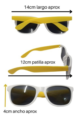 Imagen 2 de 10 de Anteojos De Sol X 10 Lentes Diseños Varios Cotillon Carioca