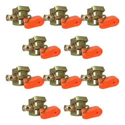 Comprar 10 Catraca Fixa 50mm Sider 5 Toneladas + Cinta Gancho Garra no Mercado Livre