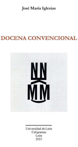 Libro Docena Convencional - Iglesias, Jose Maria