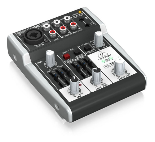 Mezclador 2 Canales C/interfaz De Audio/usb Xenyx Behringer