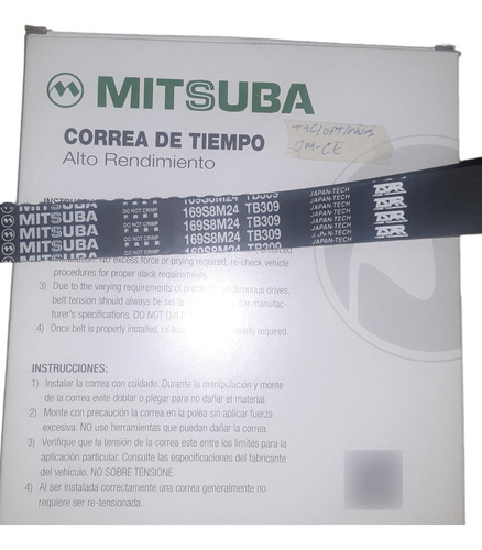 Correa Tiempo Optra Limited Tacuma Nubira 2.0 Dohc Original 