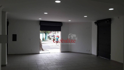 Loja Para Alugar, 120 M² Por R$ 5.900,00/mês - Vila Belmiro - Santos/sp - Lo0002