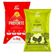 Comprar Ração Pré Inicial Para Aves + Ração Para Aves Em Crescimento