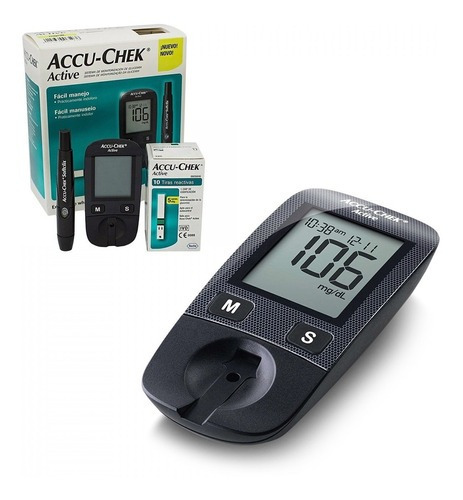 Medidor De Glucosa  Glucometro Accucheck Active