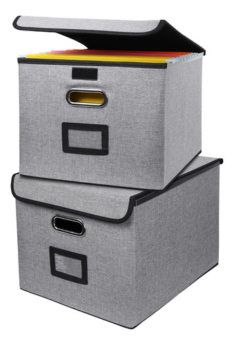 Caja Organizadora De Archivos Paquete De 2 Caja Organizadora