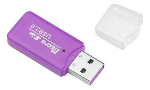 Usb 2.0 Lector Tarjeta Memoria Mini Adaptador Portatil Hub