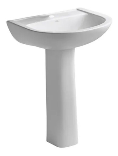 Imagen 1 de 1 de Combo Baño Lavatorio Columna Ferrum Bari 1 Agujero Ahora 18