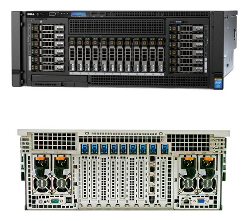 Servidor Dell R920 4 Xeon 15 Core 512gb 1.2 Tera 2x Sfp 10gb