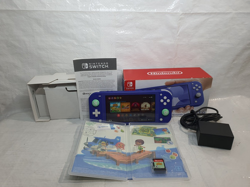 Nintendo Switch Litte Con Animal Crossing En Perfecto Estado