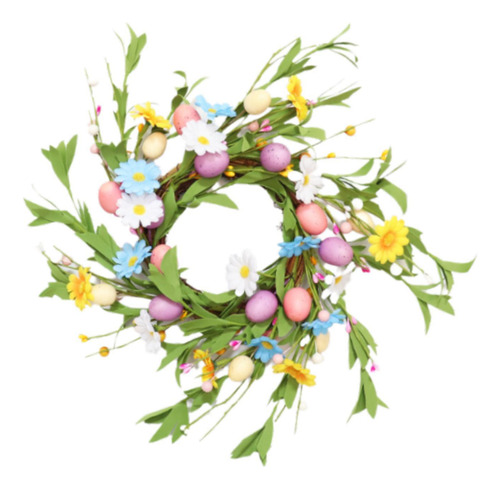 Pascua De De Huevo De La Pascua Muro De Guirnalda 12 En