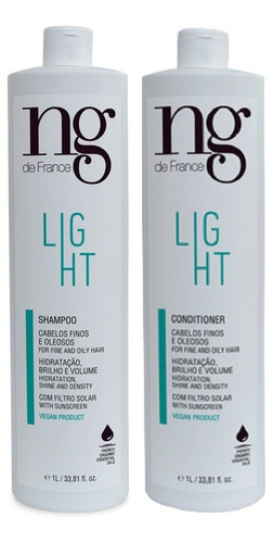 Kit Ng De France Shampoo E Condicionador Hidratação Light