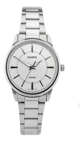 Reloj Para Mujer Casio Ltp_1303d_7av Plateado