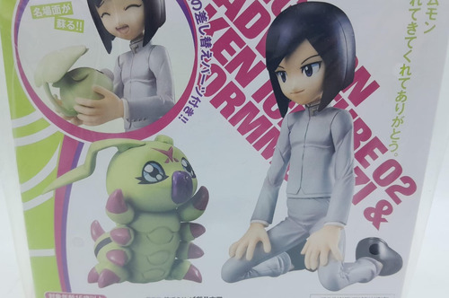 Digimon Ken Ichijozi & Wormmon Zero Two Megahouse Trujillo S (Usado)