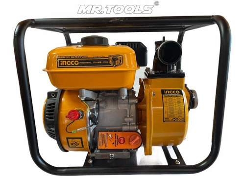 Imagen 2 de 9 de Motobomba De Gasolina Ingco 2 X 2 , 50 Mm 7 Hp 208 Cc