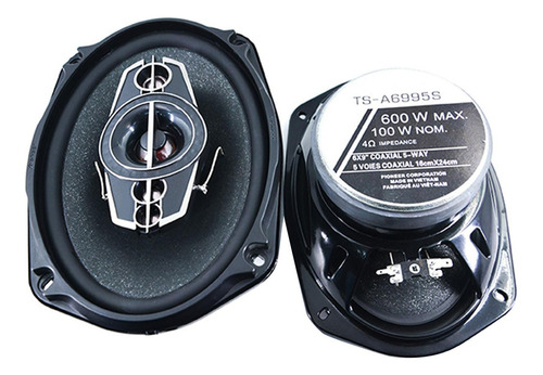 2 Altavoces Estéreo Genéricos Para Coche Ts-6995,