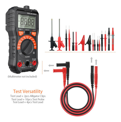 Mk30 21pcs Cable De Prueba Electrónico Kits De Plomo Multíme