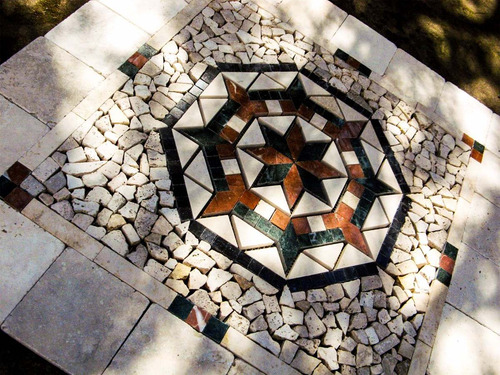 Imagen 4 de 7 de Centro Travertino 50x50, Mármol, Micenas G - Forma Y Diseño