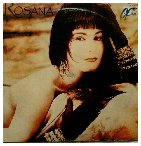 Vinilo Rosana Sony Music 1990 Impecable