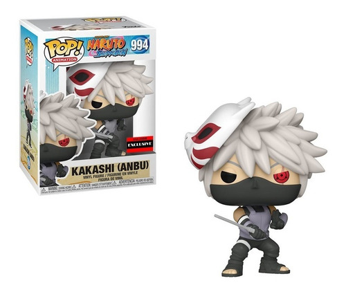 Boneco Funko Pop Naruto Shippuden Kakashi Anbu Exclusivo 994
