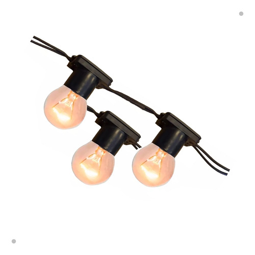 Varal De Luz Festao 100m Com 100 Lampadas Inclusas Promoção