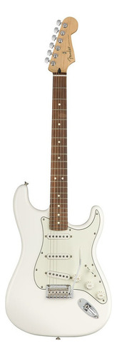 Guitarra Electrica Fender Player Strat Pf White Color Blanco Material Del Diapasón Granadillo Brasileño Orientación De La Mano Diestro